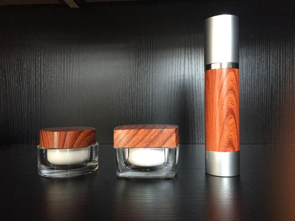 Buy cheap Wooden cream pump bottle 50g 100g bamboo cream jar,natural bamboo cosmetic packaging from wholesalers
