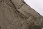 PU Cuffs Ladies Cotton Twill Coats And Jackets Clothing 4 Pockets