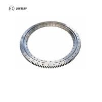 Buy cheap Flanged Slewing Ring Bearing Four Point Contact Ball Bearing Slewing Ring product