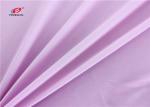 Warp Knitted Poly Spandex 4 Way Lycra Fabric For Swimwear Solid Colour