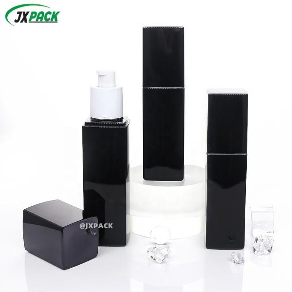 Buy cheap Skin Care Serum Plastic Dispenser Bottles 30ml-120ML PET Plastic Square Bottle from wholesalers