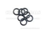 Buy cheap Black Neoprene Rubber O Rings High Tensile Strength Flame Resistance from wholesalers