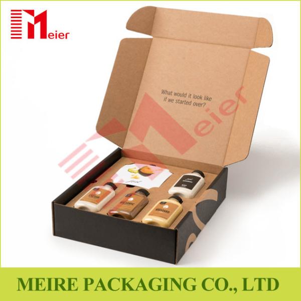 New Fashion Printing kraft paper box for cosmetic bottle Packaging Box with