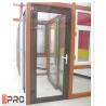 Buy cheap Aluminium Double Glazed French Doors , Soundproof French Hinged Doors STEEL DOOR HINGE swing door hinge DOOR CONCEAL from wholesalers