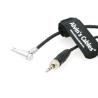 Buy cheap 3.5mm TRS Locking to 5 pin Right Angle Alexa Mini Audio Cable For Sony from wholesalers