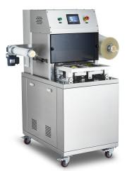 Buy cheap Seafood Tilapia Skin Vacuum Packing Machine with Tray and Vacuum Suction from wholesalers