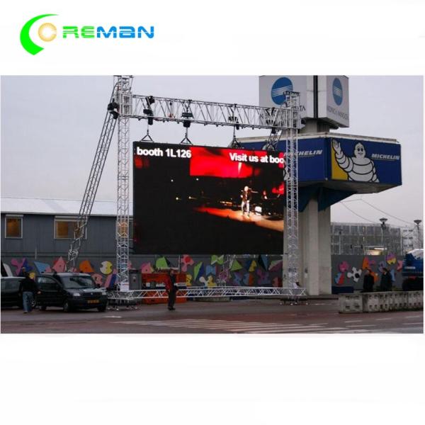 Buy cheap Slim Big Outdoor Indoor LED Display Screen Hire P4 P5 High Scale Level from wholesalers