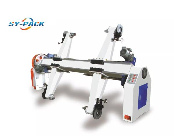 Buy cheap SY PACK Electric Paper Mill Roll Stand 1600mm 1800mm Width from wholesalers