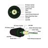 Buy cheap 16 Fibers Single Mode Outdoor Fiber Optic Cable G657A2 Fiber from wholesalers