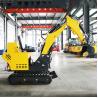 Buy cheap Telescopic Track Mini Crawler Excavator 850kg Mini Excavation Equipment from wholesalers
