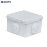 Mounting Hole Round Plastic Electrical Box Safety Waterproof Terminal Junction