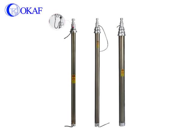Buy cheap Camera Portable Pneumatic Telescopic Mast Aluminum Alloy Material Trailer Mounted from wholesalers