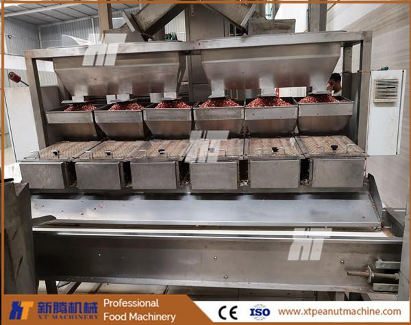 Buy cheap Dry Peanut Skin Peeling Machine Roasted Groundnut Nuts Blanching Machine from wholesalers