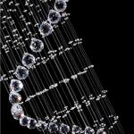 Modern LED K9 Crystal Chandelier villa luxury Crystal large pendant light(WH-NC