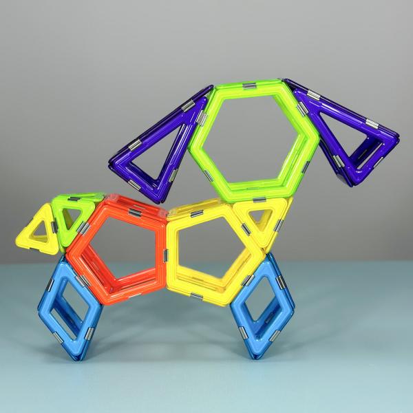 Buy cheap Kids Toys Magnetic Tiles Animals Dog Structure Children Building Blocks Custom Shape from wholesalers
