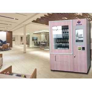 Buy cheap Multi Languages Wine Vending Machine , Champagne Beer Vending Machine from wholesalers