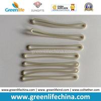 Buy cheap Solid White Short PVC Round Loop Rope for Luggage Tag product