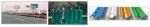 8 - 12M / Min High Speed Guardrail Roll Forming Machine Glazed Steel Color