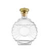 Buy cheap Transparent 500ml 750ml Brandy Glass Bottle with Cap Competitive and Durable Material from wholesalers