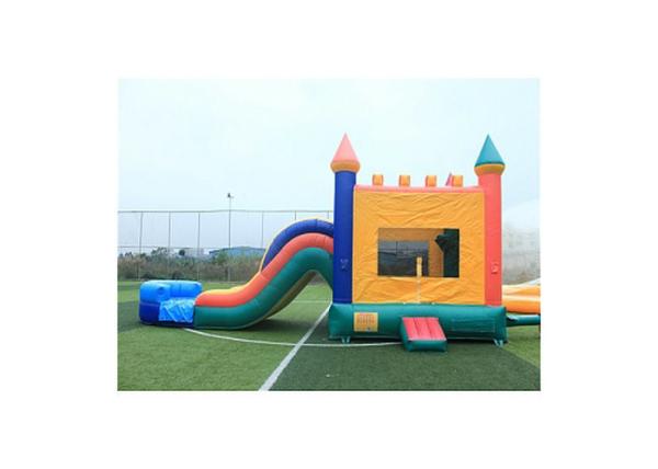 Buy cheap 0.55mm Water - Proof Inflatable Bouncer Combo For Kids / Blow Up Jumping Castle from wholesalers