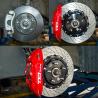 Buy cheap 4 Piston Racing Caliper Hyudnai big Brake Kit 330*28 MM High Carbon Disc Racing And Brake Pads For ELANTRA 17 Inch Rim from wholesalers