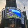 Buy cheap Outdoor Curved Soft LED Screen Display P4.81 SMD RGB LED Display for House Supermarket Using from wholesalers