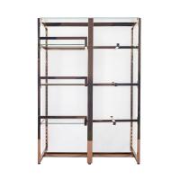 Buy cheap Beer Bread Glass Display Rack For Garment Shop Handbags Stainless Steel product