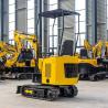 Buy cheap SGS Mini Hydraulic Crawler Excavator 5385mm Overall Length from wholesalers