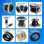 Anti-Negative Pressure Flat Epdm Rubber Expansion Joint for High Temperature