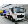 Buy cheap Car Road Rescue Heavy Duty Tow Truck / Sinotruk Howo Flatbed Tow Truck from wholesalers