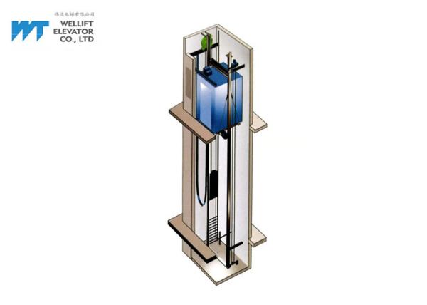 Buy cheap 1000kg 1.5m / S Machine Roomless Passenger Elevator Save Construction Space from wholesalers