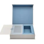 Recyclable Luxury Magnetic Box Lid Closure Black Gift Box Cardboard Gift Box