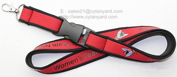 Buy cheap Neoprene neck lanyards China supplier for sublimation rubber neoprene neck straps from wholesalers
