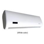 2024 220V Residential Fan Air Curtain Mini Over Door Heater With Remote Control