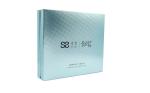 2 Piece Rigid Cardboard Box For Cosmetic Set Gold Hot Stamping Foiled