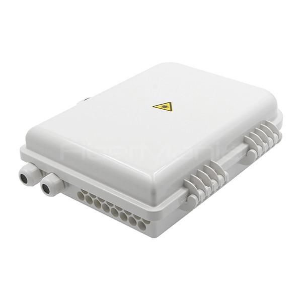 Buy cheap 16 Core Fiber Optic Termination Box Wall Mount SC Simplex Type Plastic Housing from wholesalers