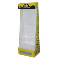 Buy cheap Store Tools Cardboard Displays Units,Corrugated Pegboard Displays product