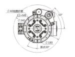 Wheel Diameter 200mm AGV Wheel Motor AGV Drive System High Efficiency
