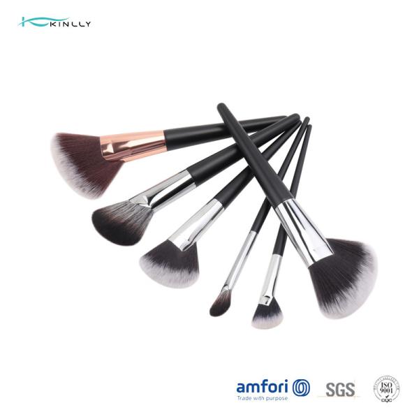Buy cheap Private Label OEM Fan Wooden Handle Makeup Brushes from wholesalers
