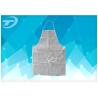 Buy cheap High Density Polyethylene Waterproof Aprons For Adults White Color 80 X 140 Cm from wholesalers