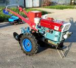 Diesel Engine 10-12HP Small Hand Tractor For Agriculture Single Axle 4 Strokes