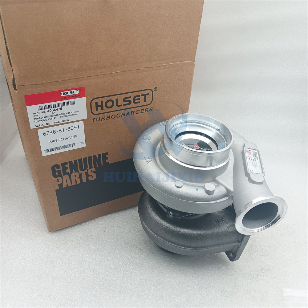 Construction Machinery Parts Turbocharger 4038475 6738-81-8092 4037469 For PC200-7 Excavator Diesel Turbocharger For Engine 6D102 With Performance In