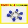 Buy cheap Reusable Medical Monitor Accessories ECG Electrode Blue Breast Suction Ball Electrode from wholesalers