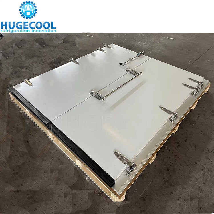 Aluminum Frame Cold Room Hinged Door For Cold Storage And Warehouse