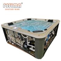Buy cheap Freestanding Outdoor Family Air Jets Massage 5 Person Spa Hot Tub product