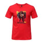 Buy cheap Bright Color Mens Trendy T Shirts Screen Printing from wholesalers