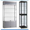 Buy cheap Jewelry Glass Wood Display Cabinets Customized With LED Light from wholesalers