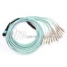 Buy cheap MPO To SC 12 Cores 850nm OFNR Optical Fiber Patch Cord from wholesalers