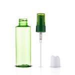 Custom Made Cylinder Toner Plastic Cosmetic Bottles 2 OZ Travel Size