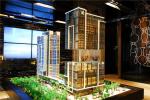 Commercial Miniature Building Models Required Scale Size Warm LED Light
